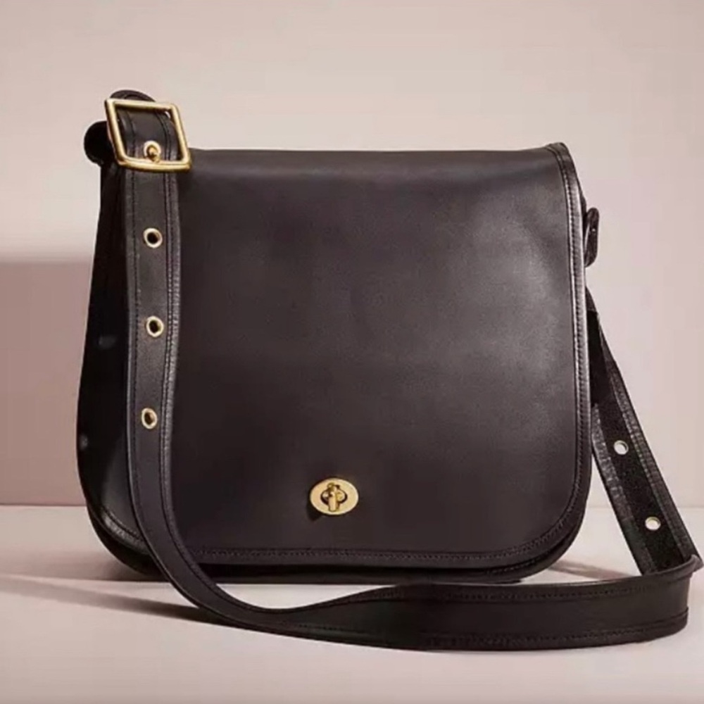 Vintage Coach Stewardess Bag 9525 in Black